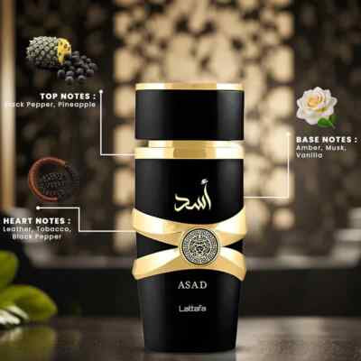 Asad Black By Lattafa