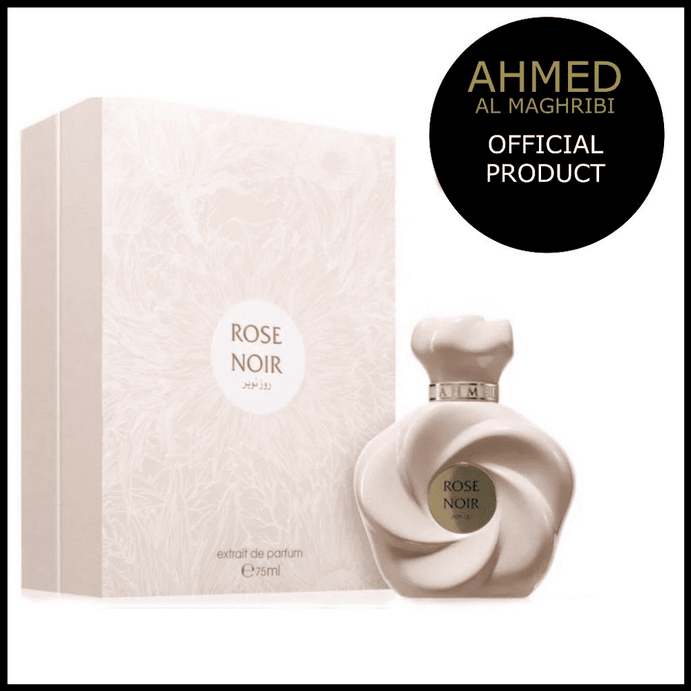 Rose Noir By Ahemd Al Maghribi EDP 75ml-Unisex-LongLasting