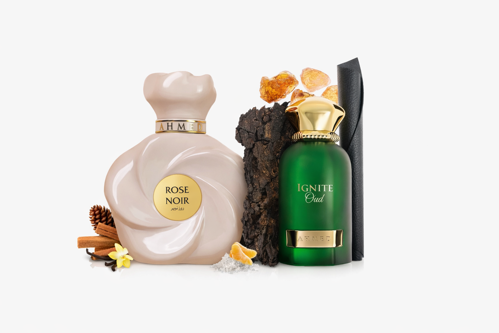 Beast Combo Rose Noir & Iginte Oud By Ahmed al Maghribi
