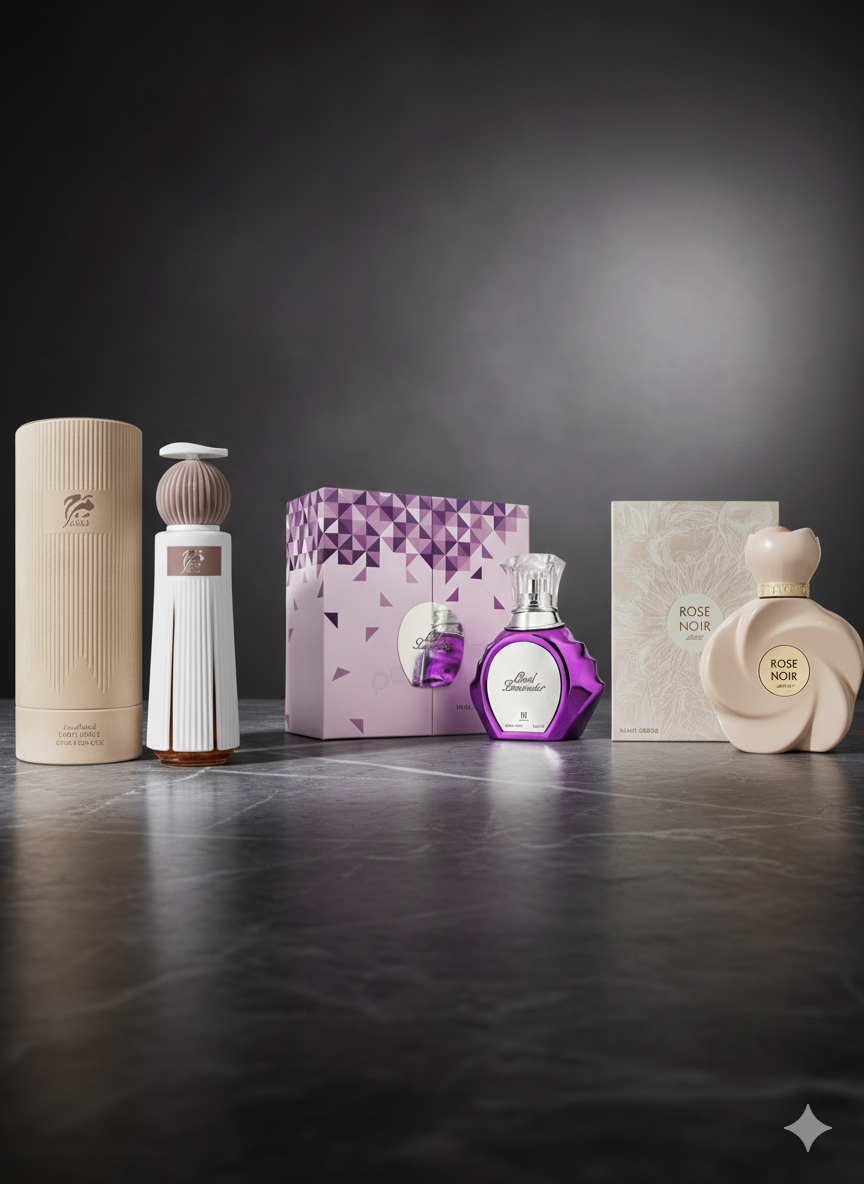 BEAST COMBO MARJ,ROSE NOIR & OUD LAVENDER BY AHMED AL MAGHRIBI